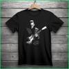 Frankenstein Playing Electric Guitar Horror T-Shirt Black S-3XL Unisex T-Shirt