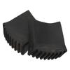 2 Pcs Rubber Anti Slip Ladder Foot Covers Wear Resistant Floor Protectors Easy Install Replacement Folding Feet Stabilizer Pads