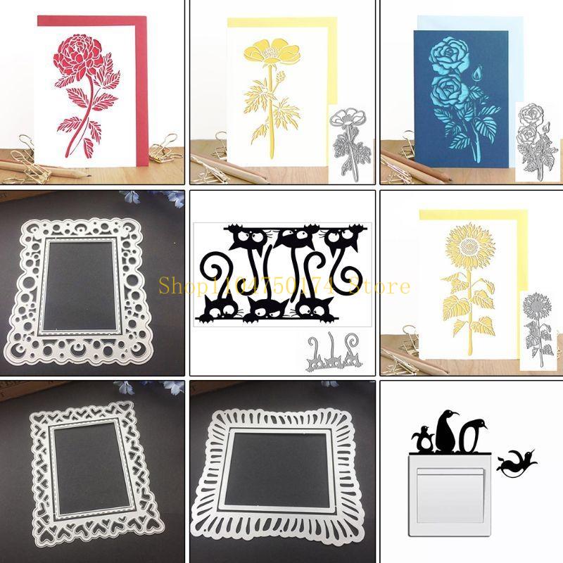 Penguin Metal Cutting Dies Stencil DIY Scrapbooking Album Stamp Paper Card Embos top sale