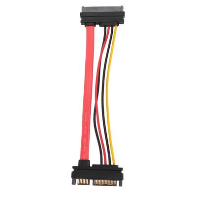SATA22P MSAS29P F Male To Female Extension Cable SATA7 15pin Hard Disk Data Power Extension Cable