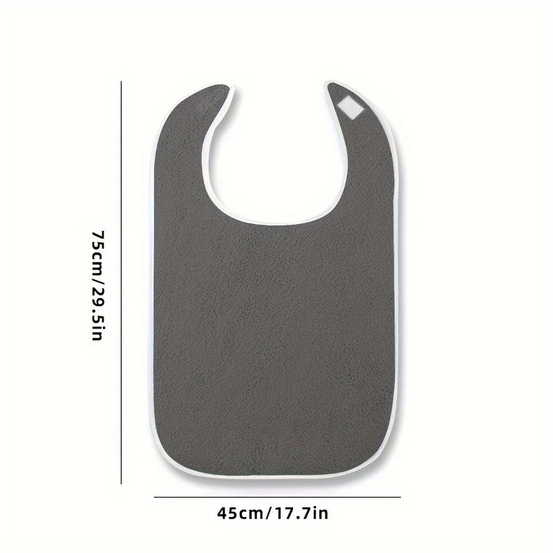 1/4pcs Adult Bibs Apron Bib for Men and Women Suitable for Seniors Stain Resistant Diet Cloth.
