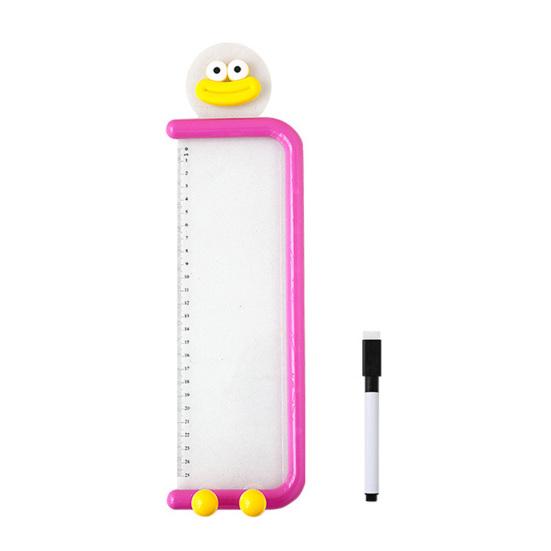 Monitor Memo Board Acrylic Message Panel Transparent Side Mount for Computer Monitor Multi-Functional Clip Phone Stand And Ruler Office Desk Organizer