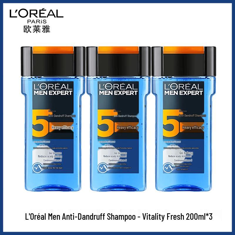 L Oréal Men Expert Anti-Dandruff Shampoo Aqua Vigor