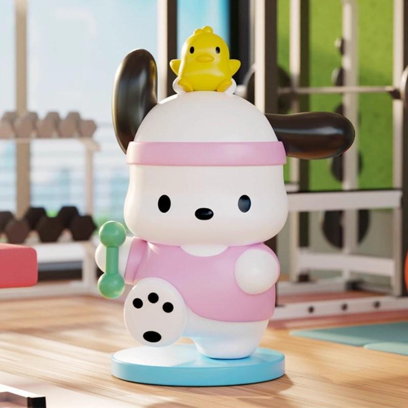 Adorable Sanrio Pachi Dog Go Anywhere Series Blind Box Pvc Figure For Collectors