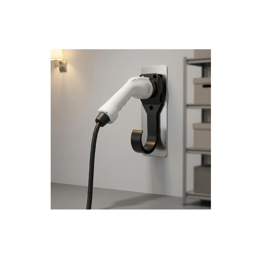 Charging Holder Easy To Install Electric Vehicle Charger Dock Charger Holder Tangle Avoidance Vehicle Accessory Heavy Duty