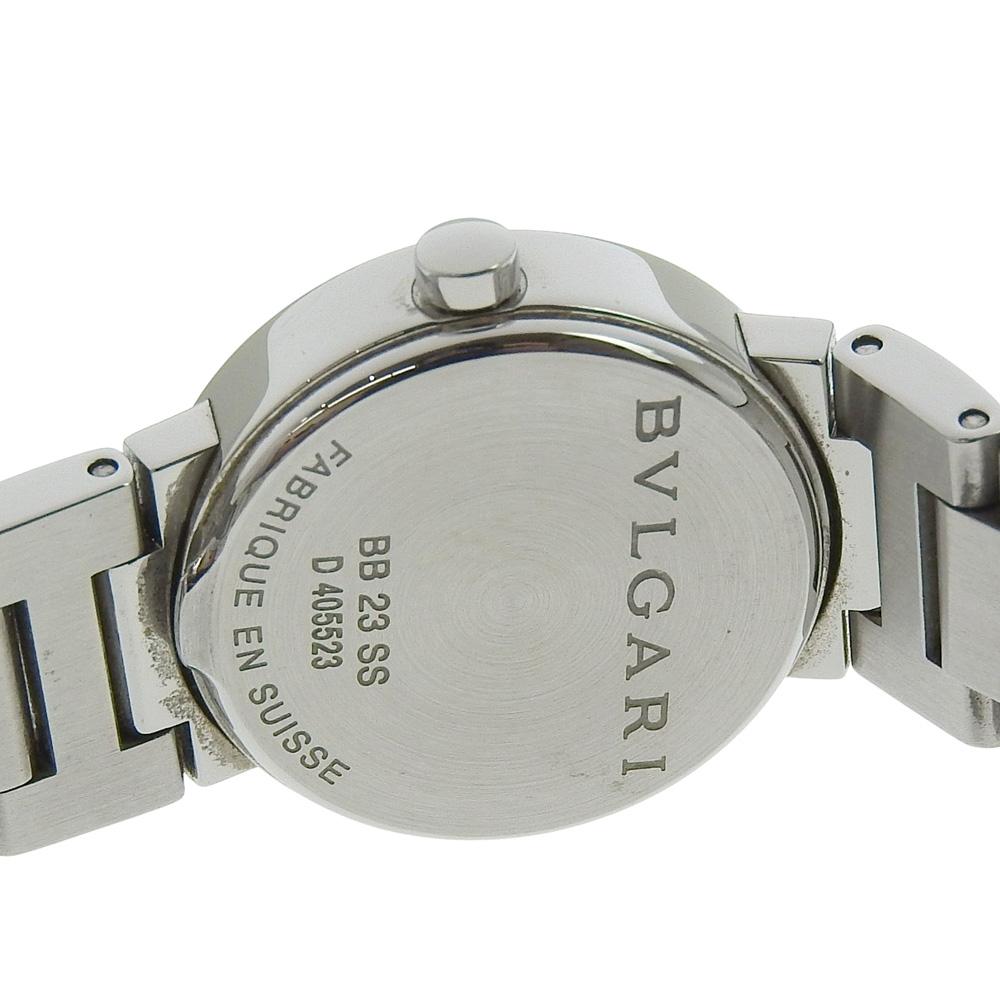Bvlgari Bvlgari Bvlgari Watches BB23Stainless Steel whiteDial Stainless Steel Quartz Analog Display Women Used