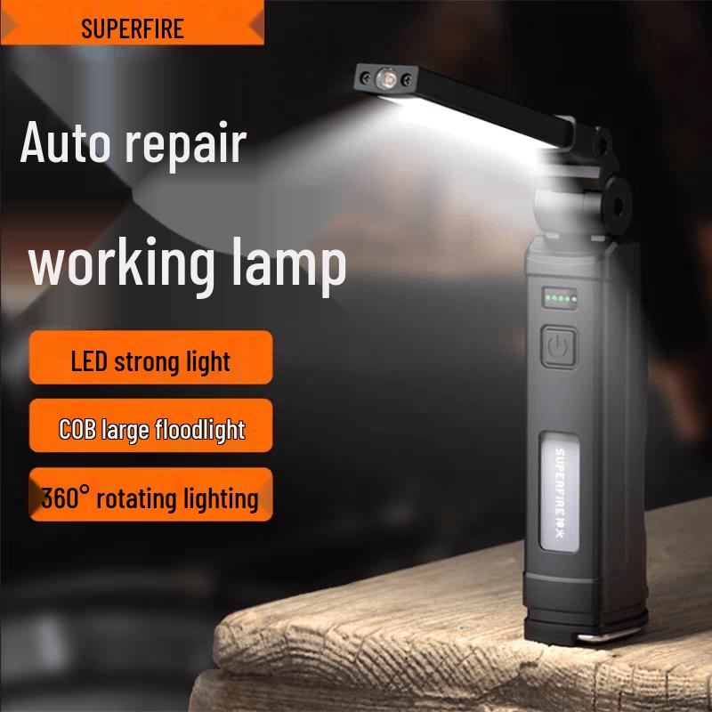 SUPERFIRE G16-S Magnetic LED Flashlight & Camping Light