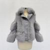 Winter New Women's Imitation Fox Hair Padded Casual Coat Loose High Quality Imitation Coat