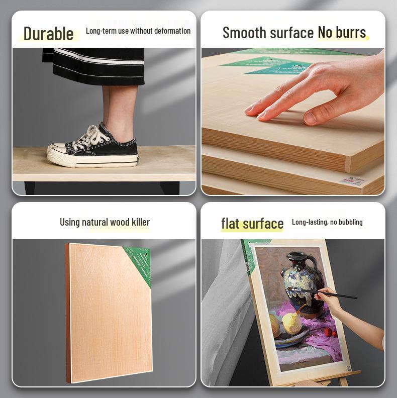 Mali 4K Portable Basswood Drawing Board for Beginners and Art Students