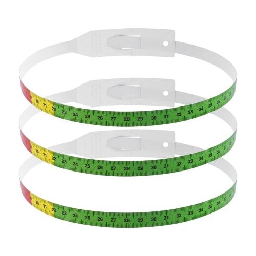 Lurrose Baby and Child Tape Measures, 56cm X 22inch, Chest, Head, and Waist Measurements, Double-Sided Markings, Portable, Set of 3