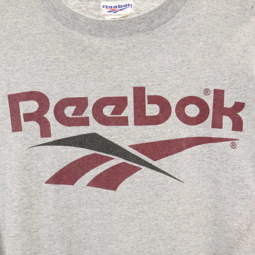 Reebok Short Sleeve T-shirt M Gray Men's Used