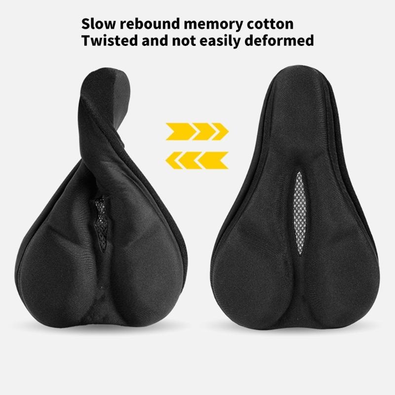 Thicken Bicycles Seat Cover Cushion Road Bike Cycling Saddles Comfortable Cycling Exercise Bike Seat Cushion Pad