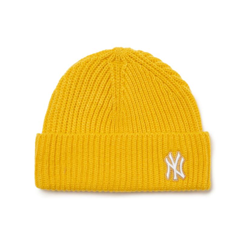 MLB Acrylic Beanies Unisex Yellow Fashion 3ABNS0316-50MSD