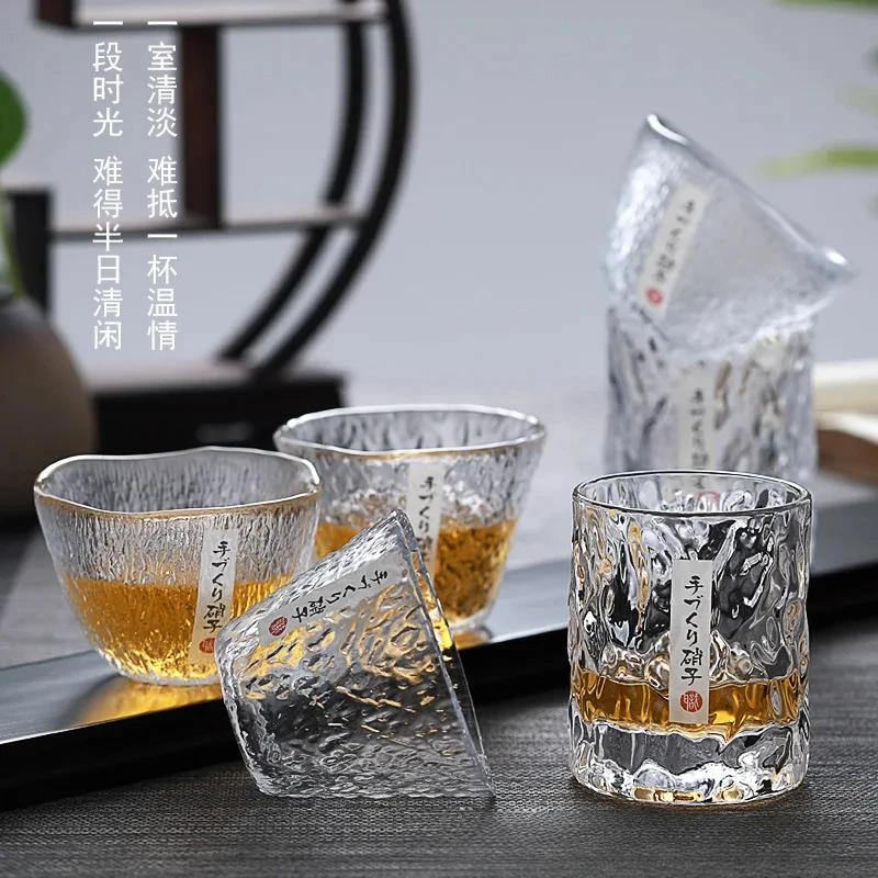 Kreative Tasse im japanischen Stil Whiskeyglas Hochwertige Optik Bierglas Haushaltstasse