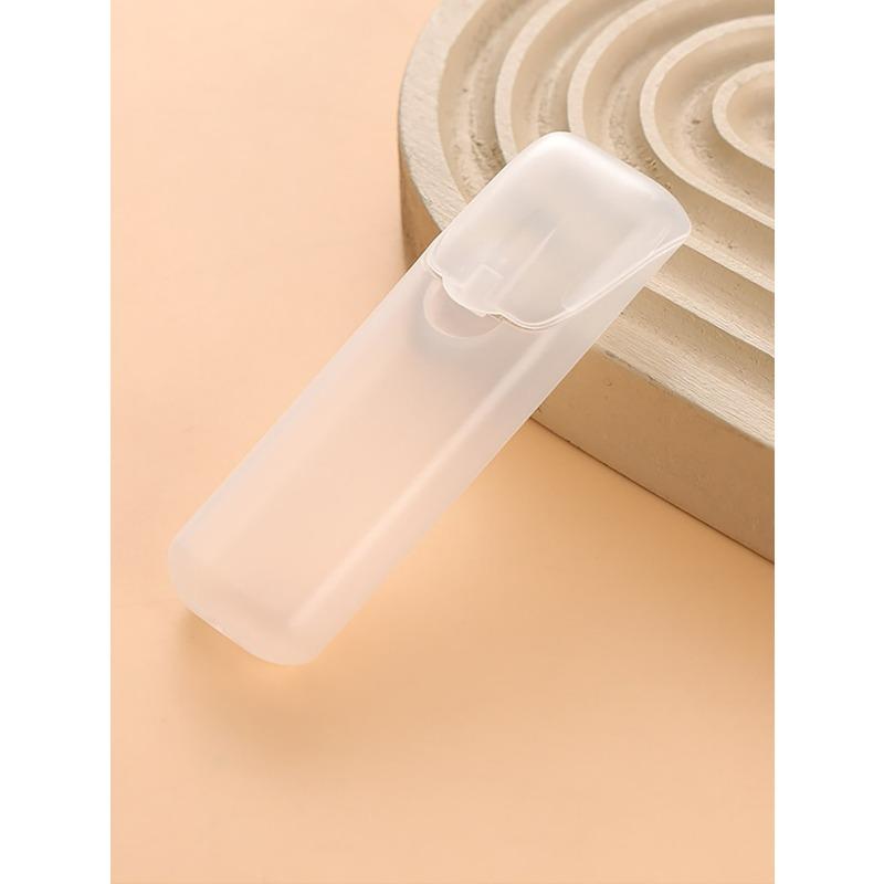 1pcs Portable Toothpick & Floss Case Leak-Proof Travel Pill Organizer With Transparent Lid, Lightweight EDC Storage Dental Floss Box