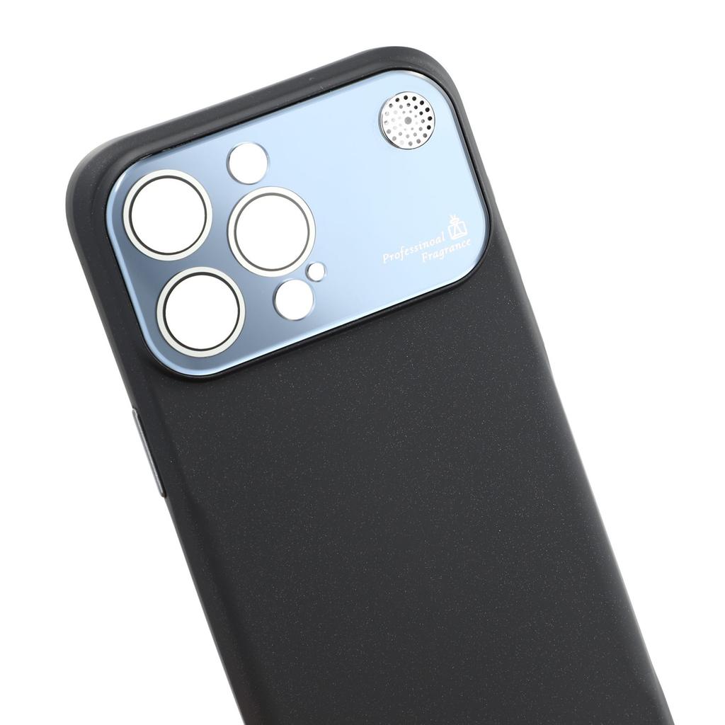 For iPhone 16 Pro Case Large Camera Window Liquid Silicone Aromatherapy Phone Cover