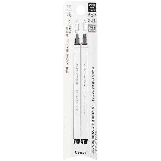 Pilot Friction Ball Knock Zone Refill 0,5 мм черный 2 шт LFBKRF50EF-2B x 3 шт в упаковке