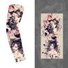 1Pc Arm Covers Flower Cooling Arm Tattoo Sleeve Uv Protection Cycling Gloves Unisex Sunscreen Sleeve Sunscreen Arm Warmers
