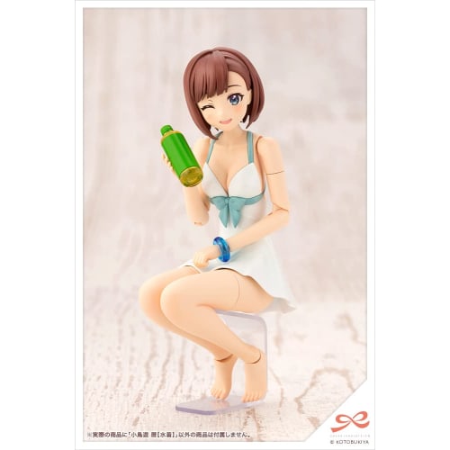 Kotobukiya (KOTOBUKIYA) Sousai Shojo Teien Takanashi Reiji [Swimsuit] 1/10 Scale Plastic Model JK020, Approximately 160mm Tall