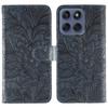 For Motorola Edge 60 5G/60 Fusion 5G Case Lace Flowers PU Leather Flip Wallet Phone Cover