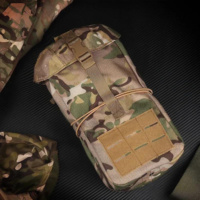 Taktische Hüfttasche Multifunktions-Ventilator Taille Diverses Recyclingbeutel Molle Jagd Paintball Ausrüstung Zubehör