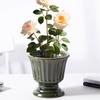 Nordisk Keramisk Vase Vintage Stil Hagepotte Hjemmekontor Dekorasjon
