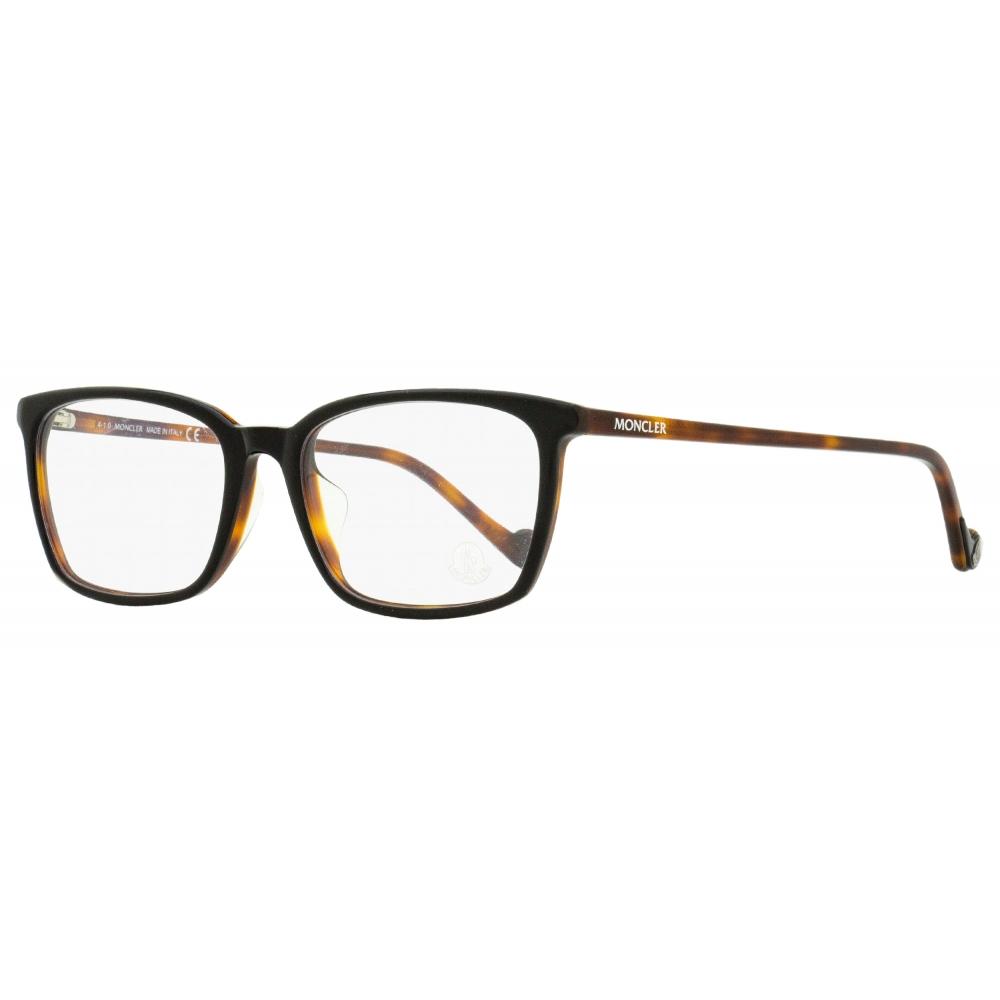 

Moncler Мужские прямоугольные очки ML5094D 005 Черные Гавана 55 мм 005