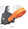 3.2cm Metal-Free Smooth Canvas Belt with Plastic Buckle for Student and Youth Jeans