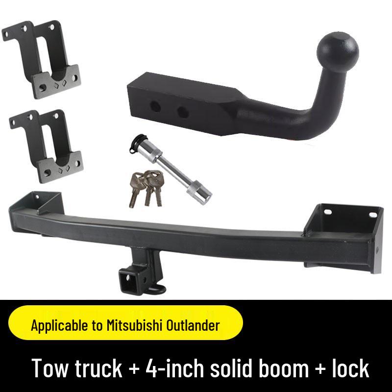 Mitsubishi Outlander Rear Bumper Thickening Trailer Hitch Hook for RV/Yacht Towing