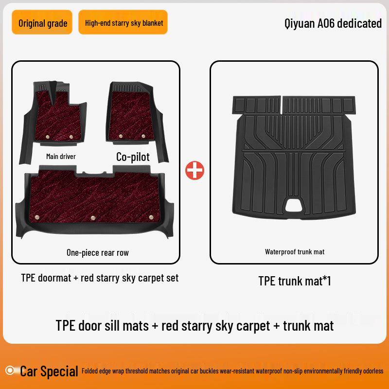 Changan Qiyuan A06 All-Inclusive TPE Floor Mats & Accessories