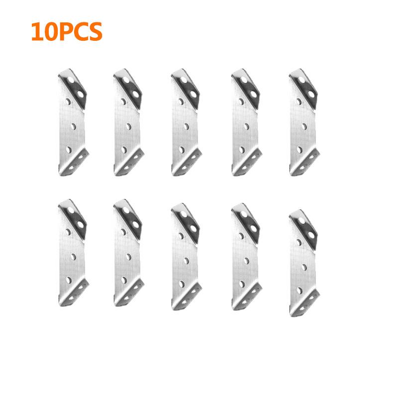 10/20/30 bucăți colțuri articulație din oțel inoxidabil unghi cod colț braț trapeziform unghi cod raft suport suport de fixare