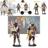 Mcfarlane Realistic Mortal Kombat Shaokan Zero Degree Dual Figure Set 7-inch Joint Movable Doll