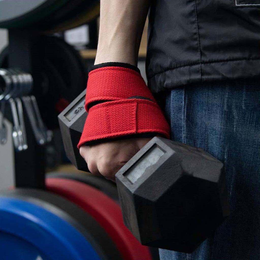 Heavy Duty Lifting Strap Figure 8 Strap Weight Lifting Power Wrist Strap for Deadlift, Powerlifting, Crosses Training