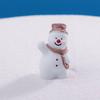 Cute Mini Snowman Ornament Cartoon Snowball Battle Snowman Ornaments  Christmas Gifts