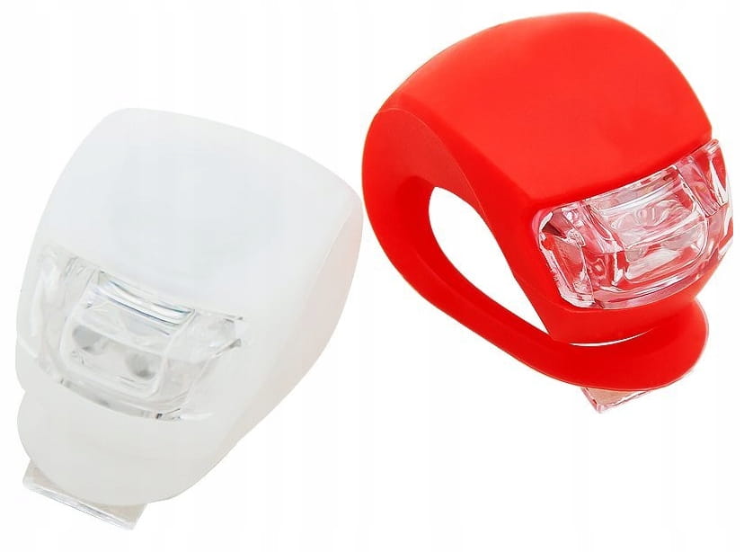 Sada cyklosvítilen 2 ks přední zadní malé LED