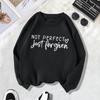 Autumn/Winter Women's Plus Velvet Round Neck Hoodie - Hot Seller.