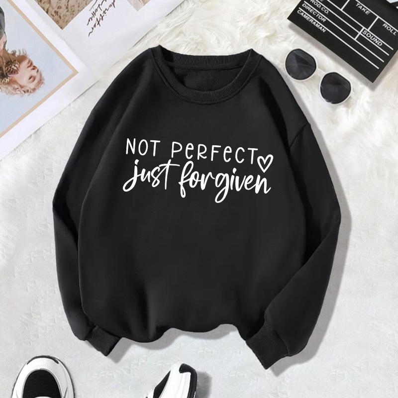 Autumn/Winter Women's Plus Velvet Round Neck Hoodie - Hot Seller.