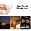 USB Plug Lamp Computer Mobile Power Charging USB Small Book Lamps LED Eye Reading Light Small Round Light Night Light