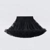 Gonna in Pizzo Bambina Morbida Chiffon Sottogonna Colori Solidi Gonne Tutù Gonna da Ballo Bambina Sottogonna in Tulle di Natale Tulle