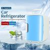 Frigorifero e Scaldavivande per Auto Leggero da 8L, Due Modalità, Mini Frigo da 12V per Veicoli, Campeggio, Uso Domestico, Con Efficiente Isolamento Termico