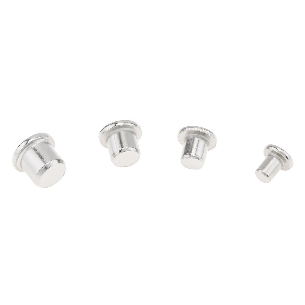 4Pcs Round Wood Positioning Pin Set, 6/8/10/12mm Center Locator for Woodworking Installation & Positioning Work