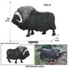 Kids' Cognitive Farm & Ranch Animal Models - Cow, Buffalo, Bison Desktop Toy Ornament