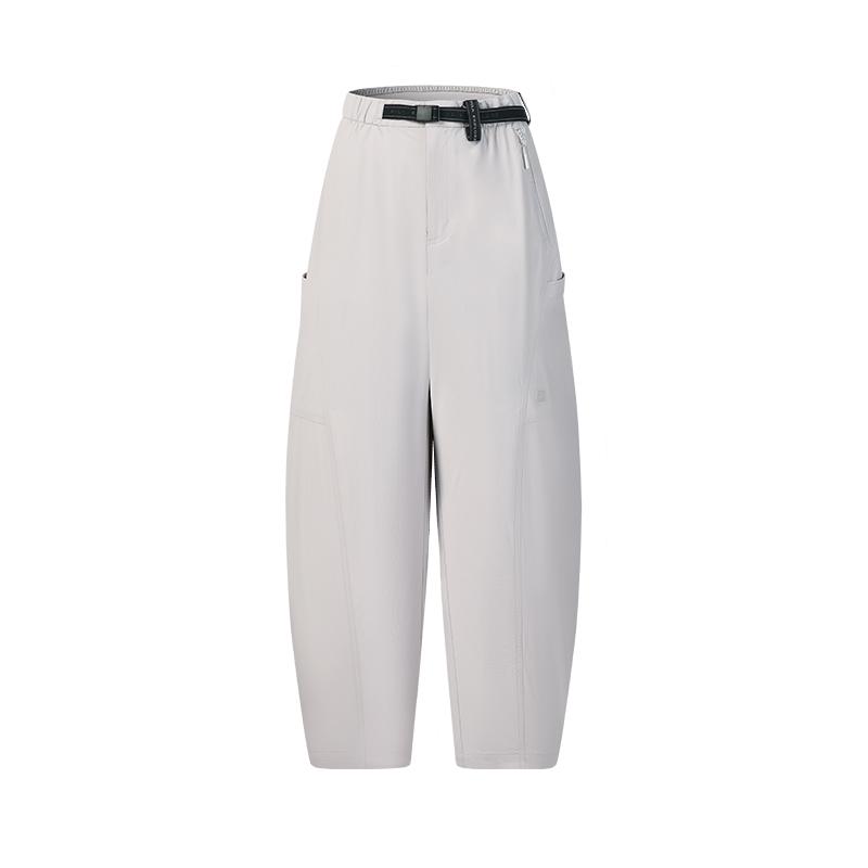 FILA Explore Classic Versatile Comfortable Casual Pants Women bottoms Cherry-Blossom Gray A11W627805FGY S