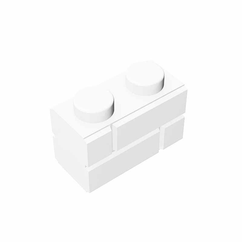 410pcs DIY Building Block Wall Compatible with 98283 Bricks 1x2 Point Children's Education Creative Toy Brand