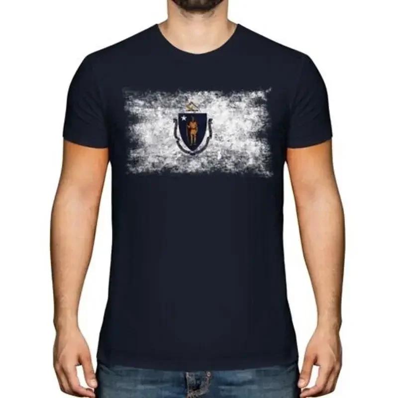 Massachusetts State Flag Consumption Effect TShirt Top