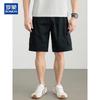 ROMON Men's 100% Cotton Loose Cargo Shorts