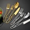 5Pcs Dinnerware Set Stainless Steel Cutlery Steak Knife and Fork Dessert Spoon Tableware Teaspoon Home Restaurant Cutlery Set