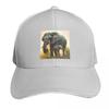 A Majestic Elephant With Her Baby Elephant Cap Fashion Casual Baseball Caps Adjustable Hat Hip Hop Summer Unisex Baseball Hats