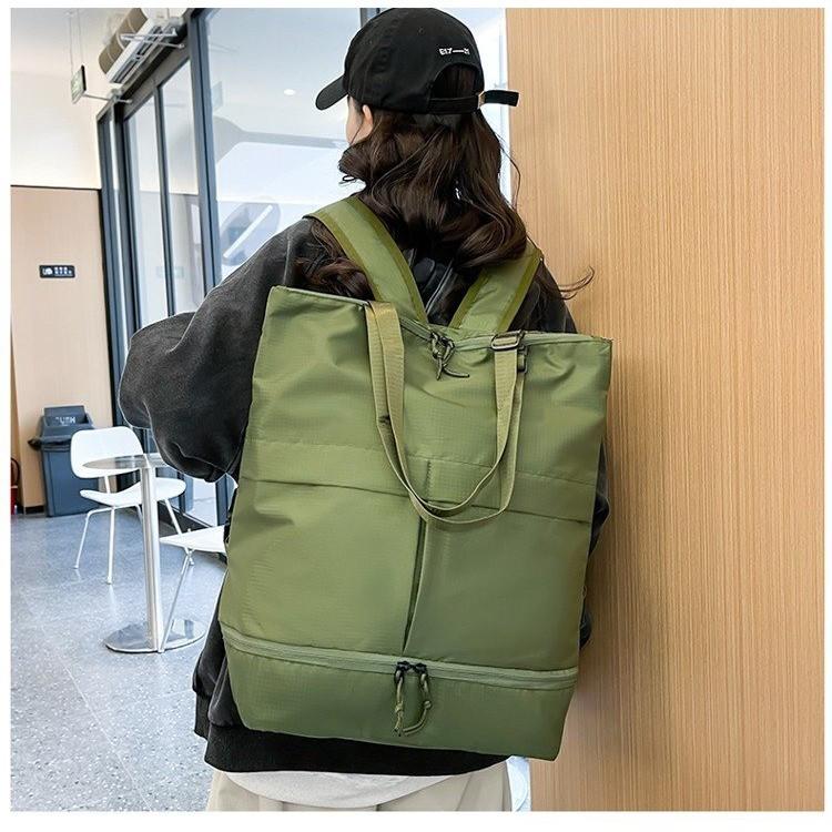 

Унисекс Многофункциональный Рюкзак Большой Вместимости - Для Путешествий, Повседневный, Подходит для Фитнеса зелёный