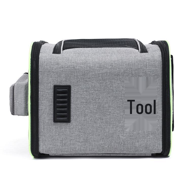 Portable Expandable Cat Carrier: Breathable, Foldable, Large Capacity for Cross-Border E-commerce